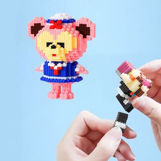 Bộ đồ chơi lego 3D lắp ghép mô hình các nhân vật mini