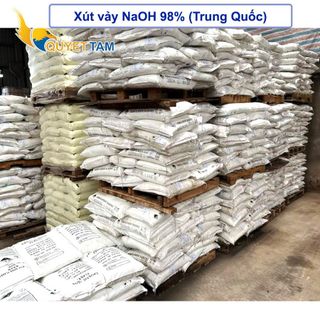 Xút vảy Trung Quốc NaOH 98% - Caustic Soda Flake