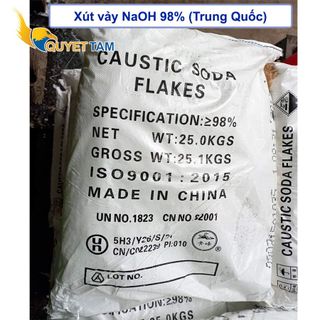 Xút vảy Trung Quốc NaOH 98% - Caustic Soda Flake