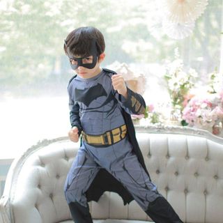 Trang phục hóa trang Người Dơi (Batman) kèm mặt nạ cho bé