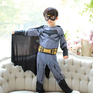 Trang phục hóa trang Người Dơi (Batman) kèm mặt nạ cho bé