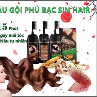 Dầu Gội Phủ Bạc Sin Hair - Thương Hiệu Số 1 Nhật Bản