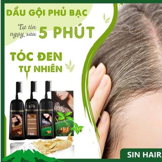Dầu Gội Phủ Bạc Sin Hair - Thương Hiệu Số 1 Nhật Bản