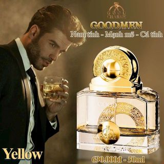 Nước Hoa Nam Charme GoodMen Vàng 50ml