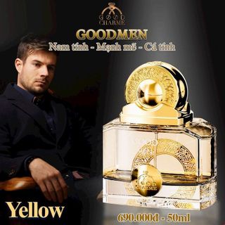 Nước Hoa Nam Charme GoodMen Vàng 50ml