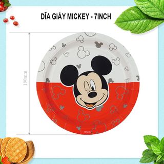 Dĩa giấy 7 inch 20c/bịch