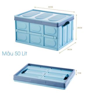 Hộp Đựng Đồ Gấp Gọn Du Lịch 55L giá sỉ