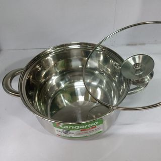 Nồi inox cao cấp 5 lớp Kangaroo KG878M size 20cm hàng chính hãng