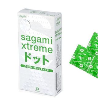 (Chính Hãng) Bao Cao Su Sagami Xtreme white hộp 10c