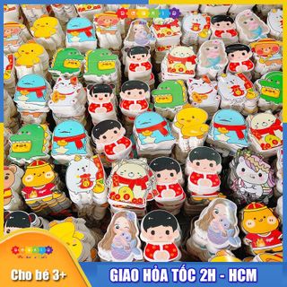 Lì xì chibi phản quang loại 1