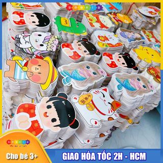Lì xì chibi phản quang loại 1