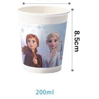 Ly giấy dùng 1 lần 200ml hoạt hình hỗn hợp 25c/lốc