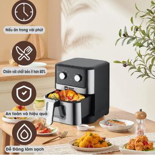 Nồi Chiên Không Dầu MINH KHAI EAP-EFA607A, Dung Tích 6L - BH 1 năm