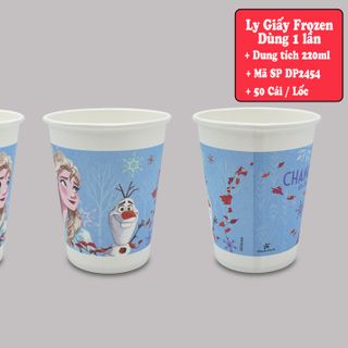 Ly giấy 220 ml dùng 1 lần-50c/lốc