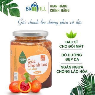 GẤC CHANH LEO CÔ ĐẶC (VỪA VỊ) - HŨ THỦY TINH 550G