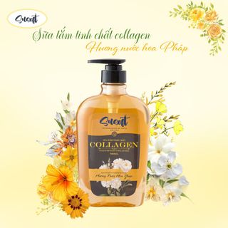 Sữa Tắm Tinh Chất Collagen - Hương Nước Hoa Pháp