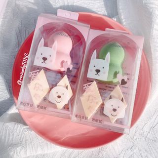 Bông Phấn makeup Hồ Lô Nalamei 3 cục, sỉ 17k/hộp