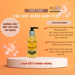 TINH CHẤT DƯỠNG TÓC- ALGO NANO PLUS- SERUM KÍCH MỌC DƯỠNG NGỌN ĐUÔI CHÂN TÓC