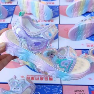 Sandal trẻ em phối màu họa tiết công hoạt hình đẹp K597