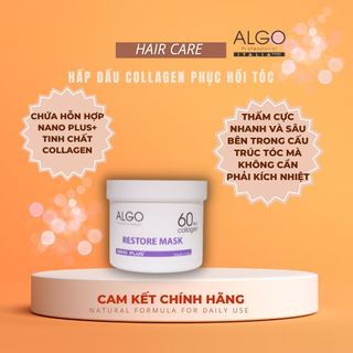 HẤP DẦU DƯỠNG TÓC COLLAGEN SIÊU MƯỢT ALGO