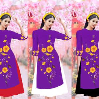 ÁO DÀI CÁCH TÂN MAI VÀNG ĐỦ SIZE