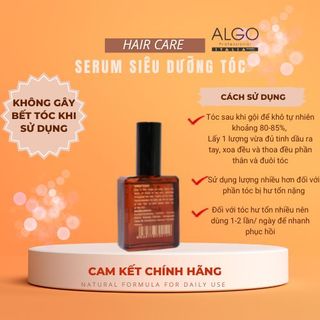 TINH CHẤT DƯỠNG TÓC, PHỤC HỒI TÓC- ALGO ARGAN OIL