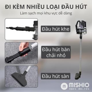 TUYỂN ĐẠI LÝ PHÂN PHỐI SẢN PHẨM MÁY HÚT BỤI CẦM TAY THƯƠNG HIỆU MISHIO