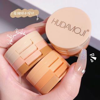 Má Hồng Bắt Sáng 3 Tầng HudaMoji, sỉ 25k/hộp