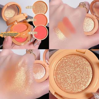 Má Hồng Bắt Sáng 3 Tầng HudaMoji, sỉ 25k/hộp