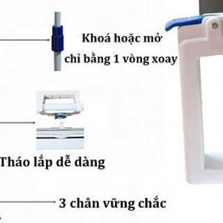 Màn chiếu 3 chân 85 inch (1m52x1m52)