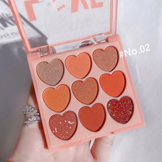 Phấn mắt Any Lady 9 ô tim Love Me