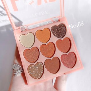 Phấn mắt Any Lady 9 ô tim Love Me