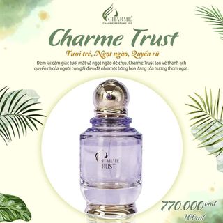 Nước Hoa Nữ Charme Trust 100Ml