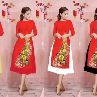 ÁO DÀI CÁCH TÂN TẾT