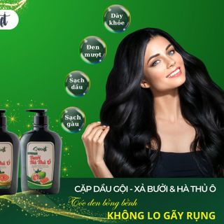 Bộ Dầu Gội - Xả Thảo Dược Susoft (Bưởi – Hà Thủ Ô)
