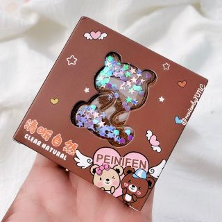 Phấn nền trang điểm sáng mịn da Peinifen Gấu, sỉ 36k/hộp