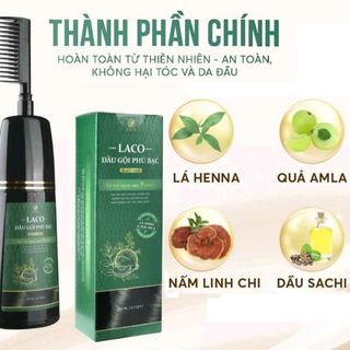 Dầu gội phủ bạc Laco