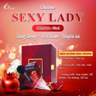 Nước Hoa Nữ Charme Sexy Lady 75ml