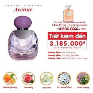 Nước Hoa Nữ Charme Avenue 35Ml