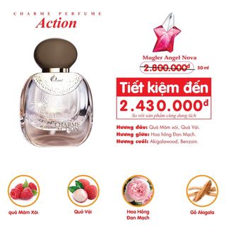Nước Hoa Nữ Charme Action 35Ml