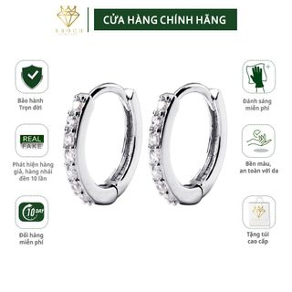Khuyên tai bạc Ý s925 E9613- AROCH Jewelry