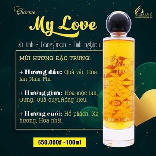 Nước Hoa Nữ Charme My Love 100Ml