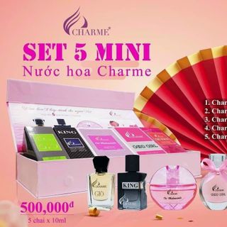 Nước Hoa Nữ Charme Queen Mini 10Ml