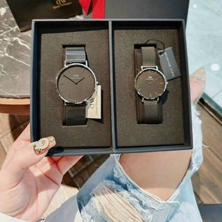 SET ĐỒNG HỒ DANIEL WELLlNGTON COUPLE LƯỚI HOT