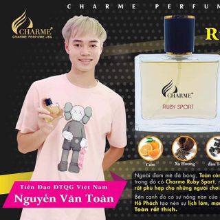 Nước Hoa Nam Charme Ruby Sport 50Ml
