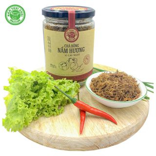 Chà Bông Nấm Chay Vị Cay Ngọt 100g - Nấm Tươi Cười