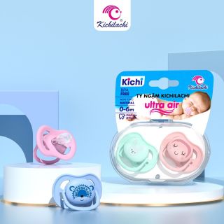 Ty ngậm set 2 silicol cao cấp kichi - SuuHouse BaBy giá sỉ