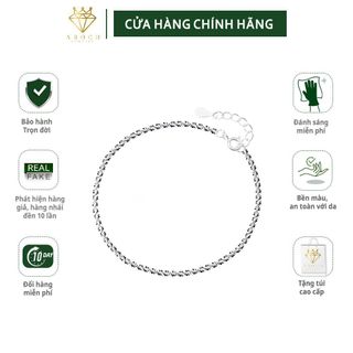 Vòng tay nữ bạc Ý s925 dạng chuỗi gió lạnh S2923 - AROCH Jewelry