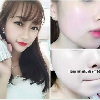 Kem Sữa Dưỡng Trắng Da Mặt Linh Hương 5g, Kem Sữa_Cấy_Trắng Da, Che Khuyết điểm, chống nắng