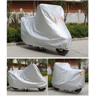 OXM1 - Bạt phủ xe máy loại dầy xịn có phản quang cảnh báo size to vừa được SH - Bạt Trùm Xe Áo che nắng mưa xe máy Tấm Phủ Che Nắng - Bạt Phủ Xe Máy Đa Năng Siêu Bền, cách nhiệt chống nước